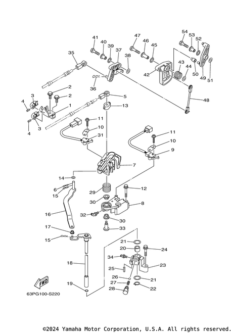 Yamaha Spring | 69J-44135-00-00