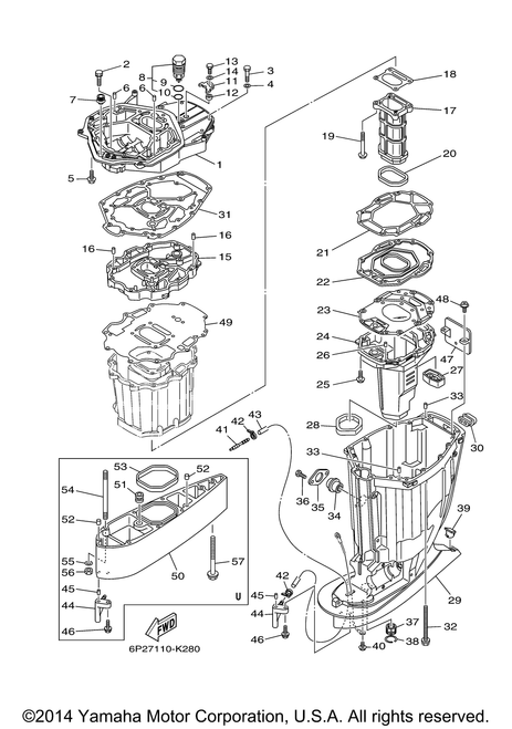 Yamaha Extension | 69J-45211-02-8D