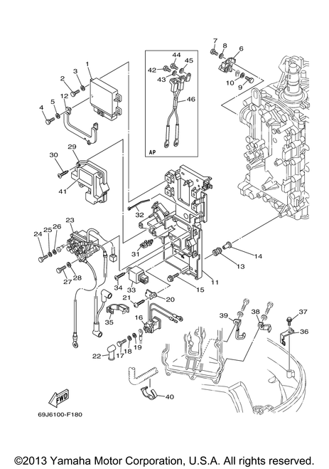 Yamaha Terminal | 69J-81925-00-00