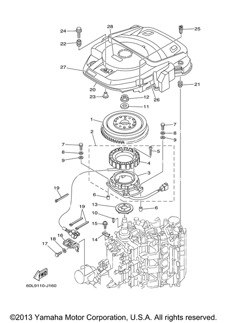 Yamaha Coil, Pulser | 69J-85580-00-00