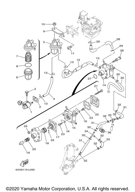 Yamaha Pipe 7 | 6AH-24317-00-00