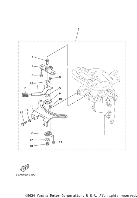 Yamaha Steering Friction | 6AH-42508-13-00