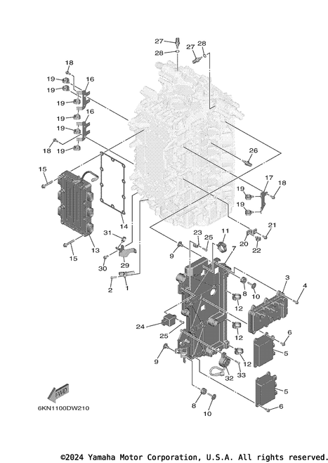 Yamaha Driver, Injector Assembly | 6GR-8591B-00-00