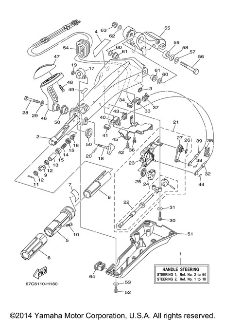 Yamaha Graphic | 6X4-48215-10-00