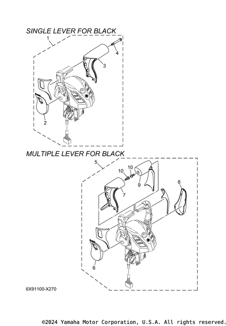 Yamaha Cover Kit | 6X9-46130-10-00