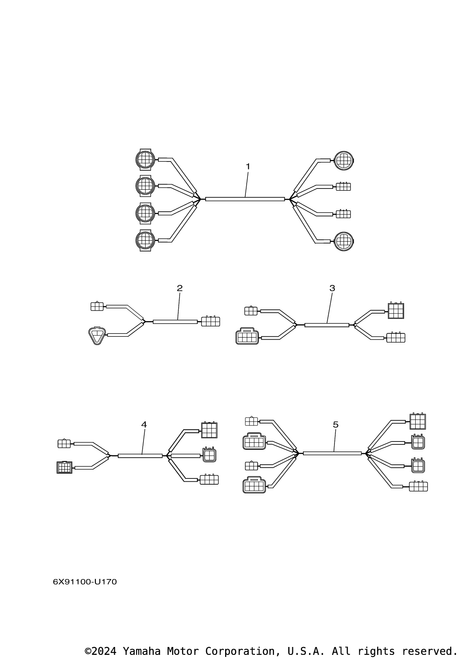 Yamaha Wire, Lead | 6X9-83553-50-00