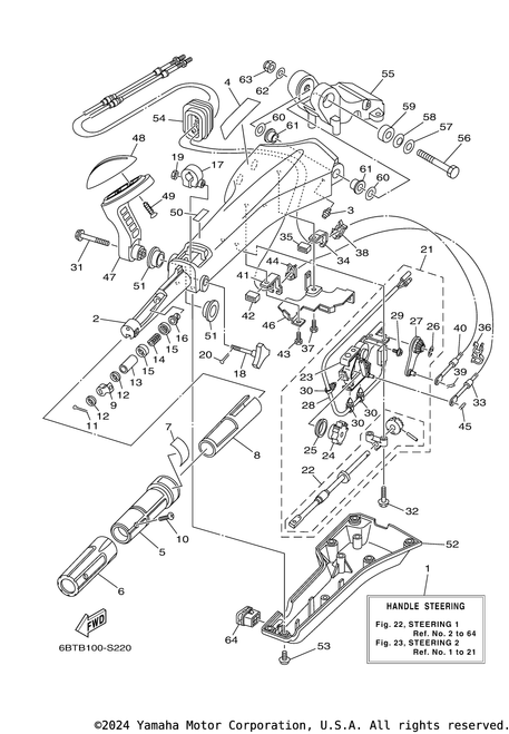 Yamaha Cable | 67C-48321-11-00