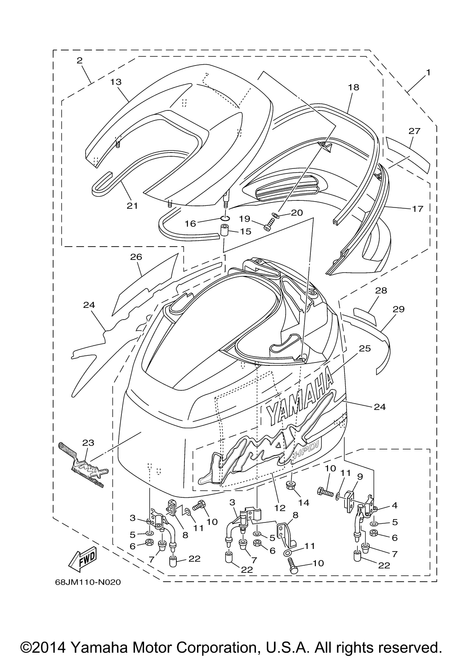 Yamaha Damper | 68F-42662-00-00