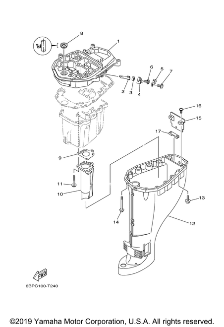 Yamaha Gasket, Exhaust Manifold 1 | 67C-41133-00-00