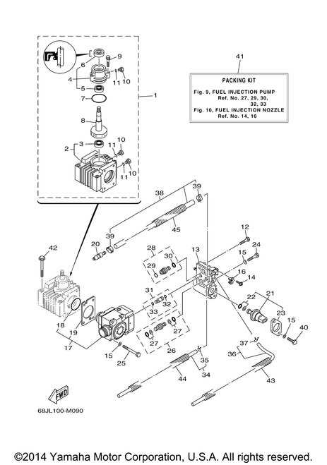 Yamaha O-Ring | 68F-13473-00-00