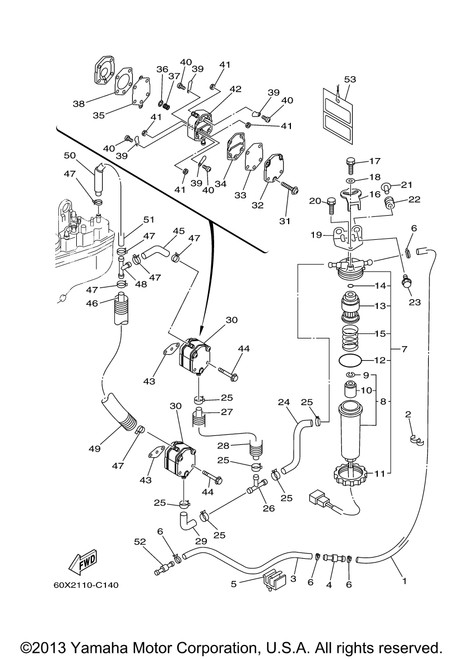 Yamaha Spring | 68F-24567-00-00