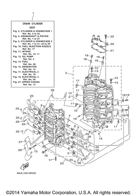 Yamaha Nipple, Hose | 6E5-11372-01-00