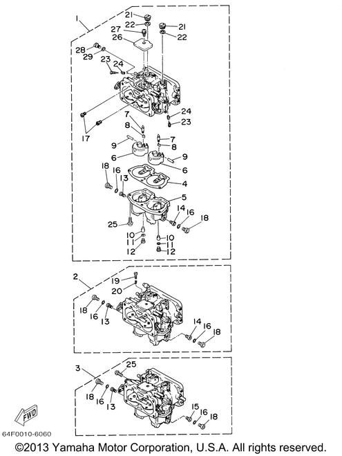 Yamaha Screw, Flat Head | 6E5-14324-00-00