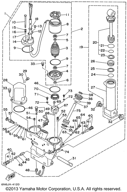 Yamaha Adaptor 1 | 6E5-4382A-00-00