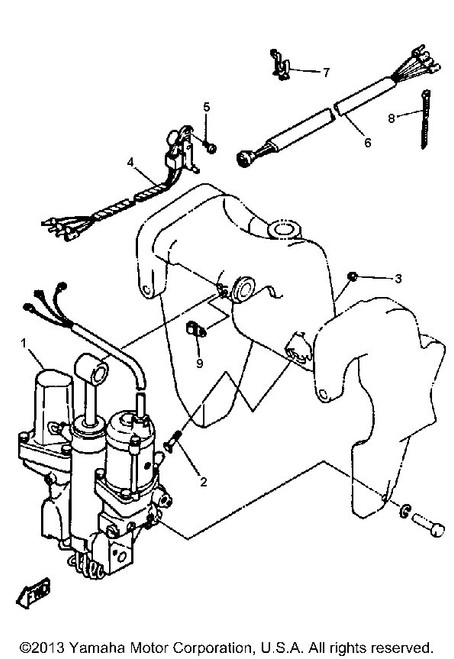 Yamaha Trim Sender | 6E5-83672-01-00