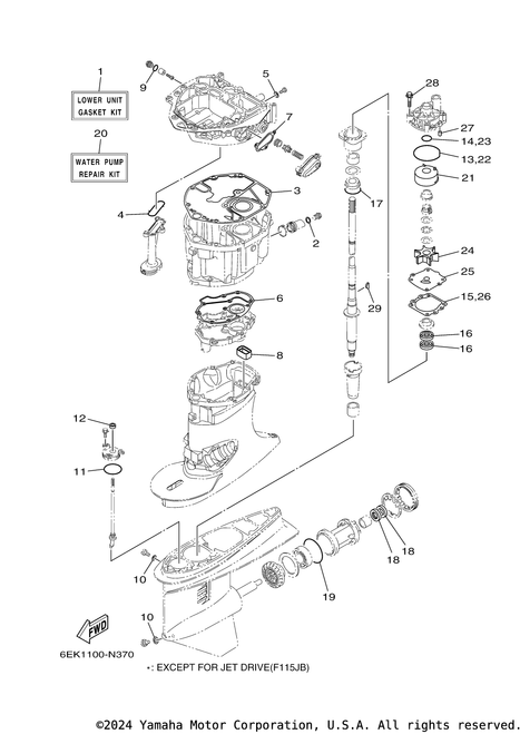 Yamaha Gasket, Oil Pan | 6EK-15312-01-00