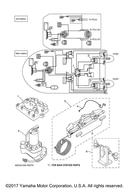Yamaha Wire, Earth Lead | 6ES-8131Y-10-00