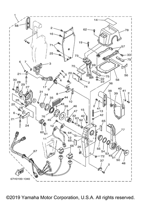 Yamaha Graphic 1 | 704-48215-10-00