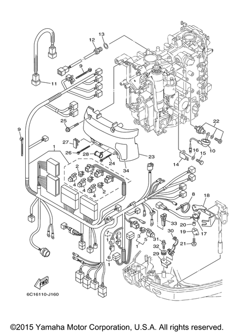 Yamaha Grommet(4Hc) | 90480-13598-00