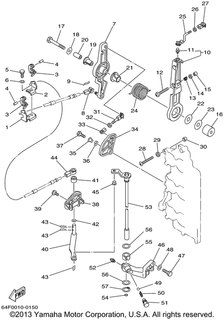 Yamaha Cam, Accel. | 61H-41213-00-00