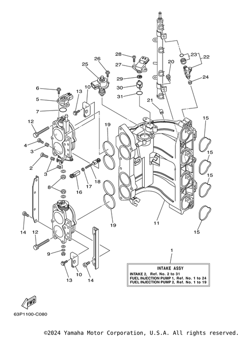 Yamaha O-Ring | 63P-13769-00-00