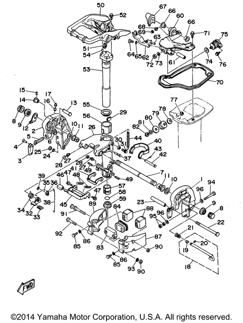 Yamaha Gasket | 648-44591-A0-00
