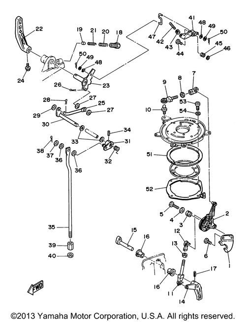 Yamaha Rod, Link | 679-41241-01-00