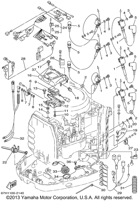 Yamaha Terminal | 67H-81925-00-00