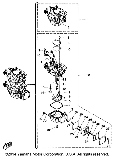 Yamaha Body, Pump | 682-24412-00-00