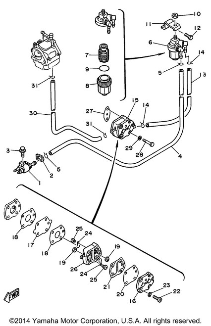 Yamaha Hose | 689-24311-00-00