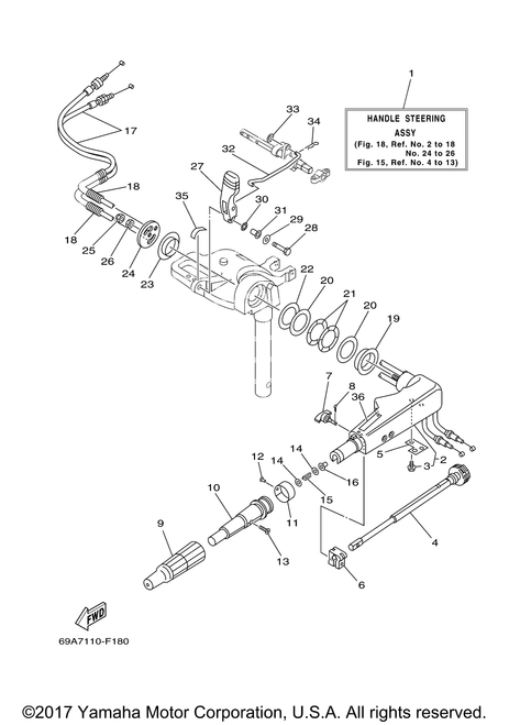 Yamaha Indicator, Throttle | 689-42137-20-00