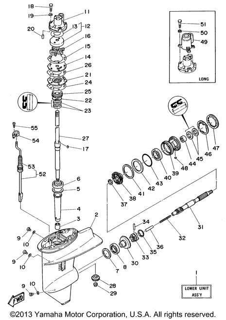 Yamaha Gasket, Water Pump | 689-44315-A0-00