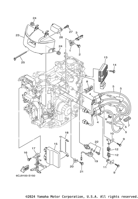 Yamaha Cover | 6CJ-81942-00-00