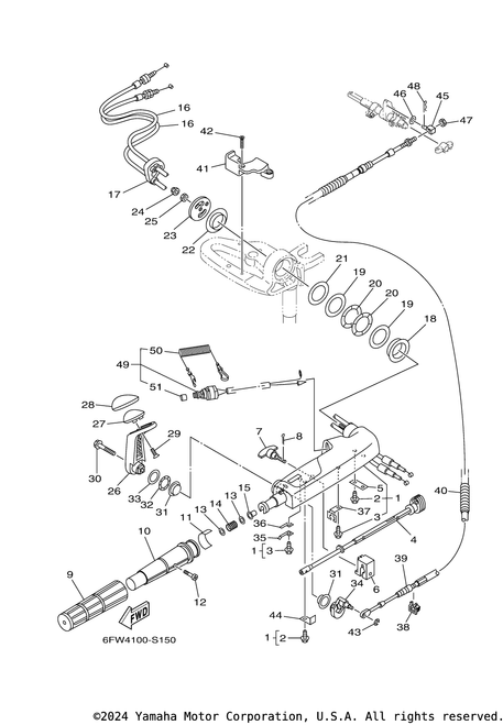 Yamaha Indicator, Throttle | 6DR-42137-00-00