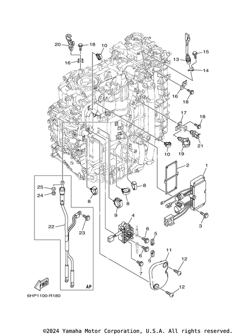 Yamaha Rectifier & Regulator Assembly | 6DV-81960-00-00