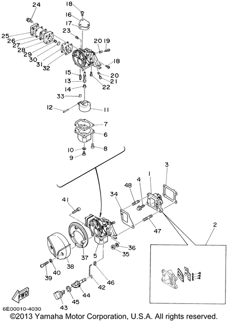 Yamaha Diaphragm | 6E0-24411-00-00