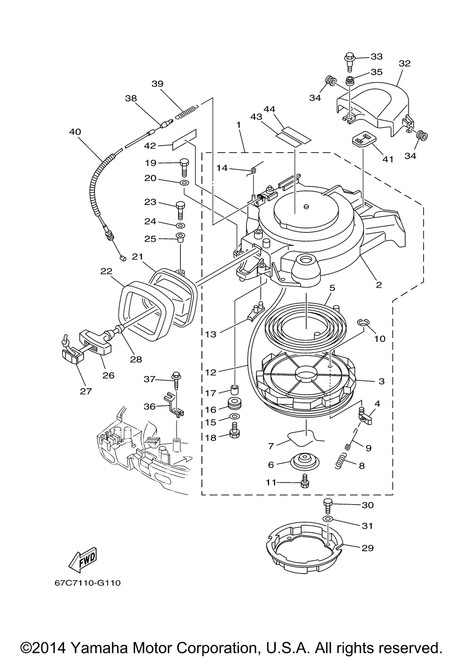 Yamaha Washer, Lock | 6F5-15791-00-00