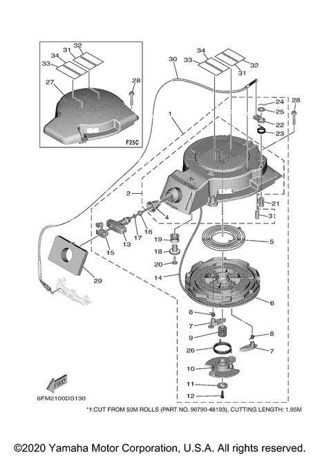 Yamaha Clip | 6FM-15799-01-00