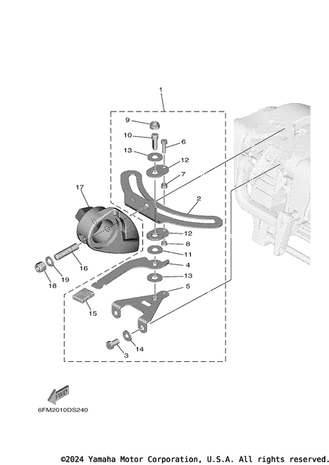 Yamaha Steering Friction | 6FM-42508-02-00