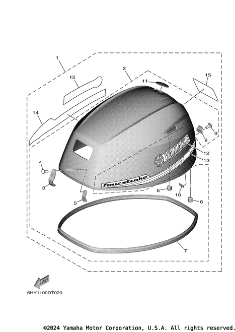 Yamaha Graphic, Side 1 | 6FM-42675-01-00