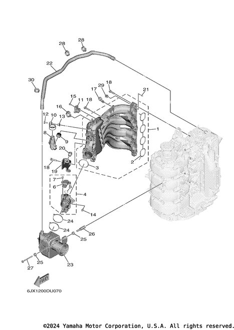 Yamaha Gasket | 6FP-13476-00-00