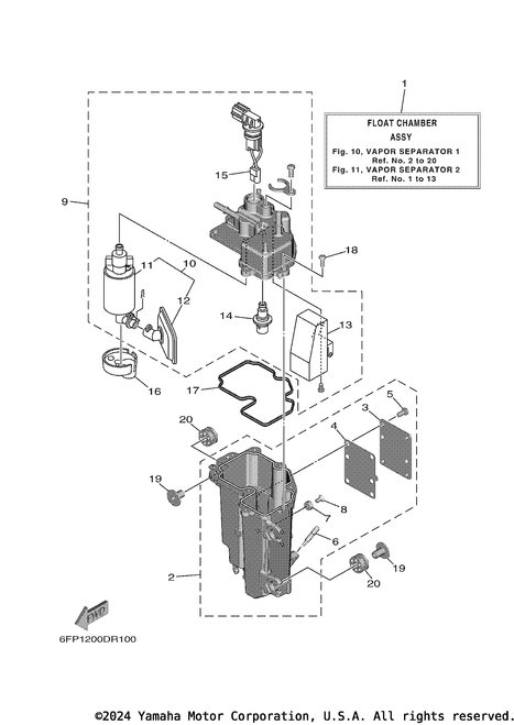 Yamaha Float | 6FP-14985-00-00
