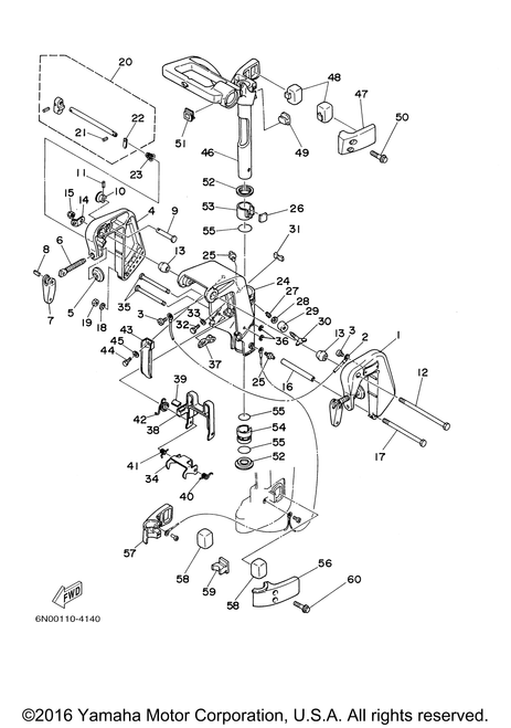 Yamaha Piece, Friction | 6G1-43136-00-00