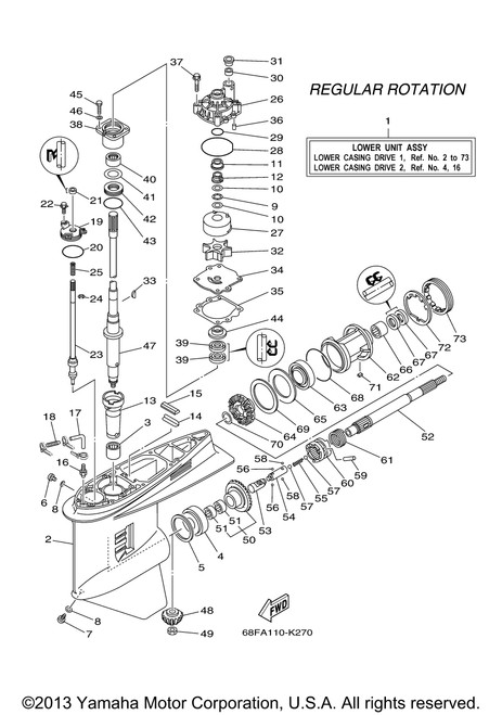 Yamaha Gear | 6G5-45571-02-00