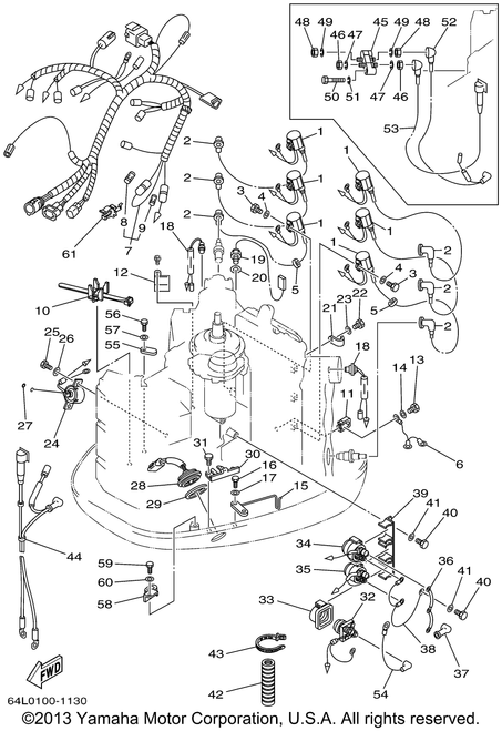 Yamaha Connector | 6G5-87149-10-00