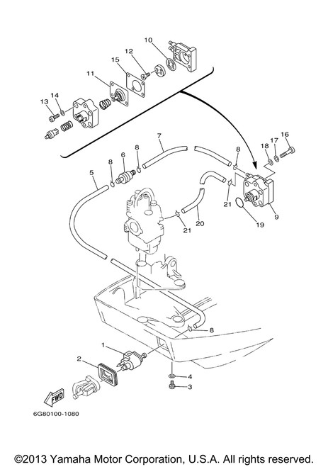 Yamaha Diaphragm | 6G8-24471-00-00