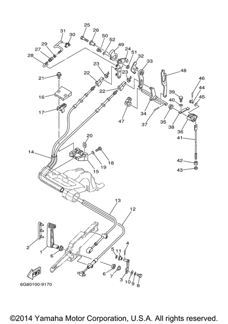 Yamaha Nut | 6G8-41654-00-00