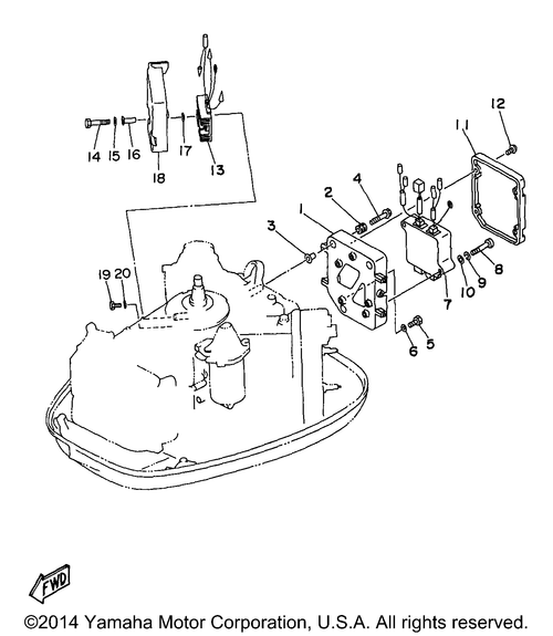 Yamaha Rectifier & Regulator Assembly | 6H0-81960-00-00