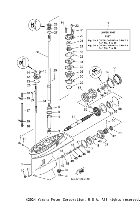Yamaha Gasket,Cartridge 0Ut,Plate | 6H3-44324-A0-00
