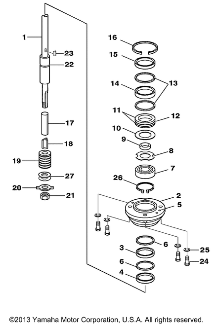 Yamaha O-Ring-011 | 6H4-JD005-21-00